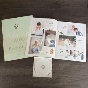 ATEEZ 1st Photobook Ode to Youth w/DVD K-Pop Official
